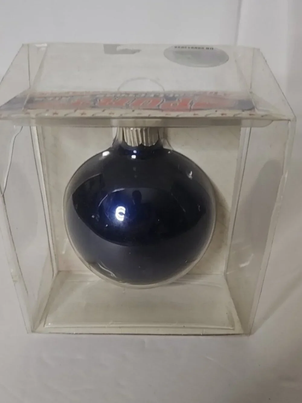 NIB New York Yankees Sports Collectors Series Glass Ornament MLB